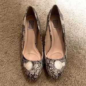 Brand new Signature Snake Skin Heels
